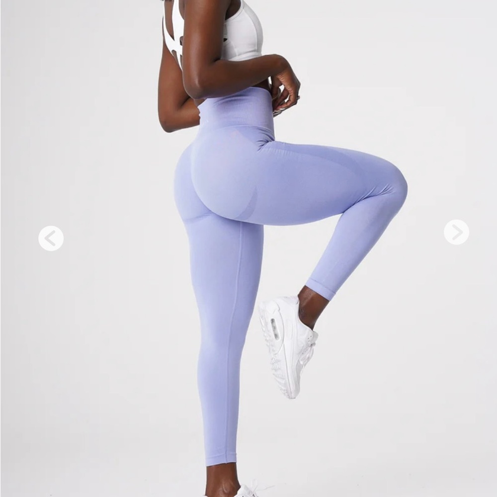 NVGTN Periwinkle Contour Leggings XS